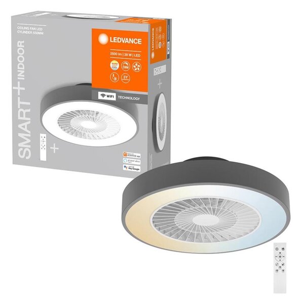 Ledvance -LED Stmívatelné svítidlo s ventilátorem SMART+ LED/38W/230V Wi-Fi + DO