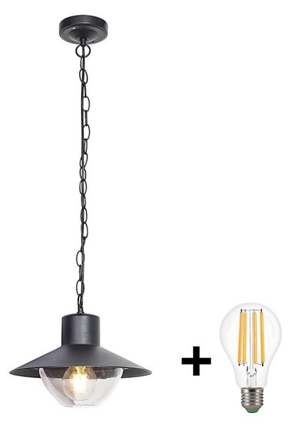 Brilagi - LED Venkovní závěsné svítidlo VEERLE 1xE27/60W/230V IP44