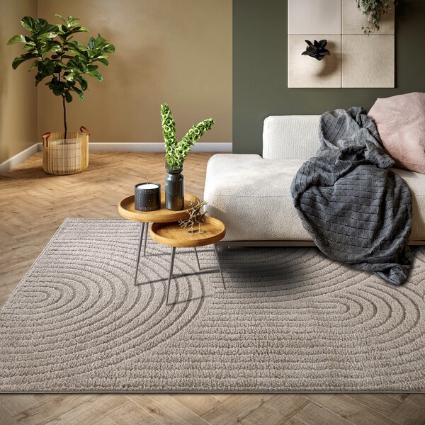 ELLE Decoration, Kusový koberec New York 106204, 80x120, šedá, chodba / předsíň