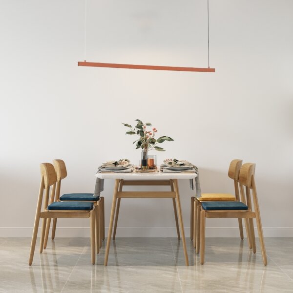 Argon 8834 - LED Lustr na lanku MIAMI LED/37W/230V 3000K hnědá