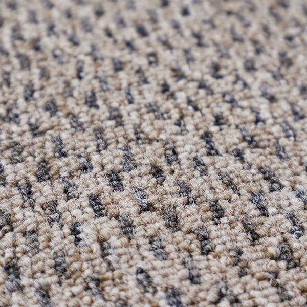 Timzo, Metrážový koberec Rubin 2113 l. beige, na míru, šíře 4m, béžová, ab (mřížka), chodba / předsíň