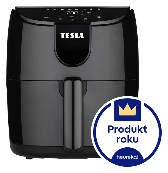 TESLA AirCook Q40 - multifunkční digitální horkovzdušná fritéza (černá barva)