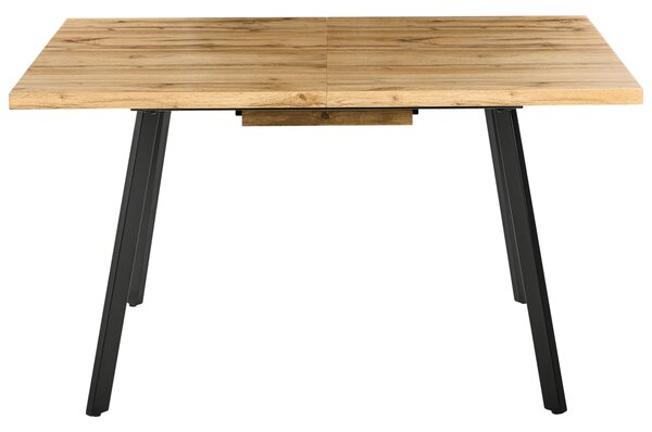 Rozkládací jídelní stůl HARLOW Hnědá 140/180 cm 90 cm