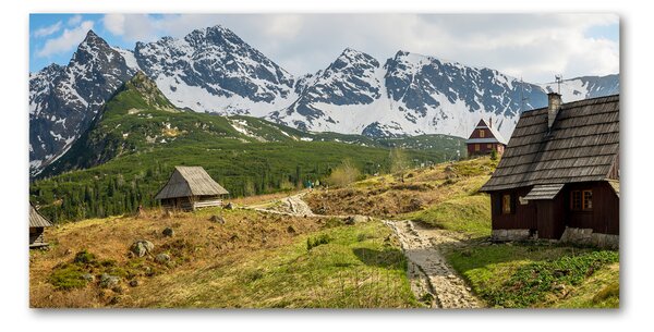 Foto obraz sklo tvrzené Západní Tatry osh-112559198
