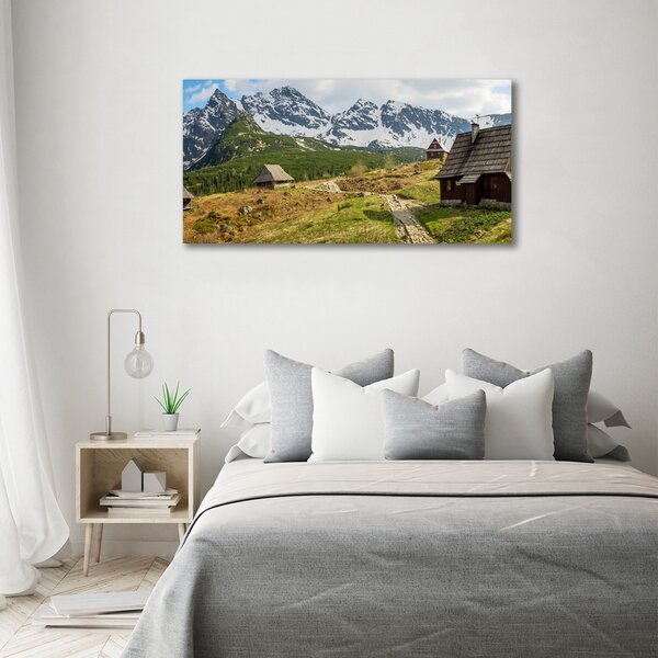 Foto obraz sklo tvrzené Západní Tatry osh-112559198