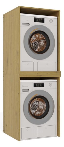 TP Living Stojan na pračku a sušičku POLA dub artisan