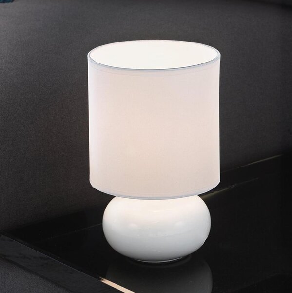 Eglo 93046 - Stolní lampa TRONDIO 1xE14/40W/230V