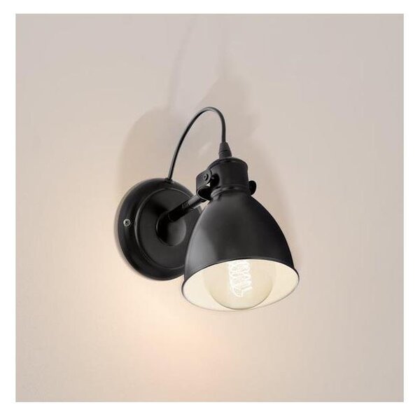 Eglo 49468 - Nástěnné svítidlo PRIDDY 1xE27/40W/230V