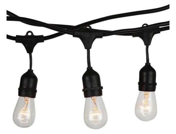 Venkovní řetěz STRING 15m 15xE27/25W/230V IP54