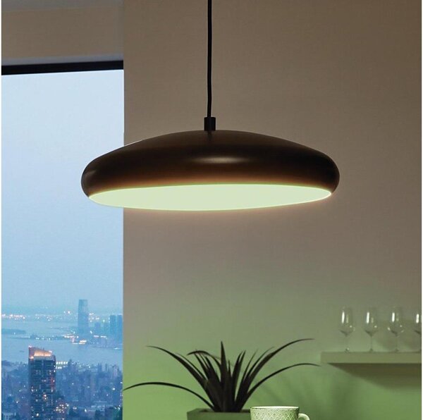 Eglo 33328 - LED RGBW Stmívatelný lustr na lanku RIODEVA-C LED/27W/230V černá