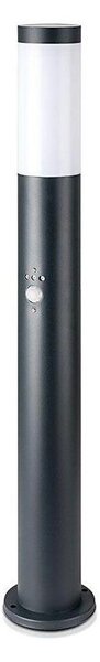Venkovní lampa se senzorem 1xE27/60W/230V IP44 80cm antracit