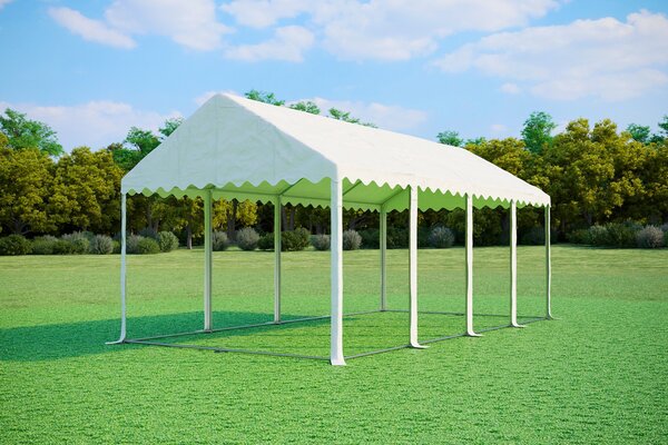 Párty stan 4x8m Max+ 2,6m - ohnivzdorný barva Bílá