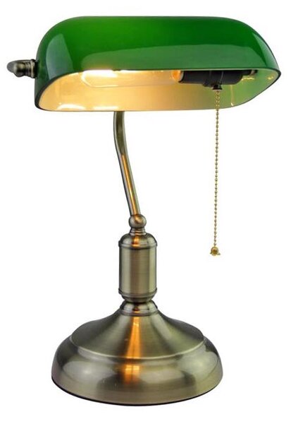 Stolní lampa BANKER 1xE27/60W/230V