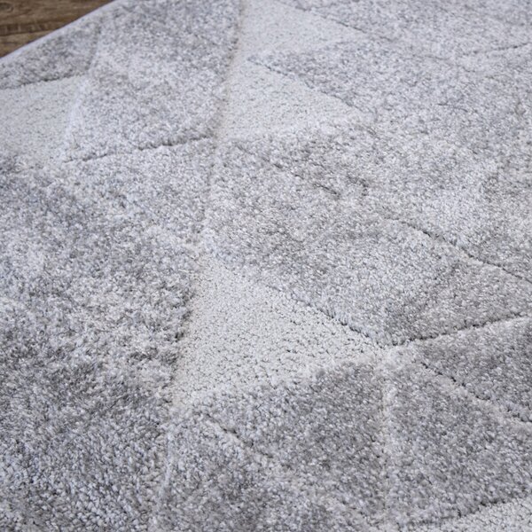 Angel Carpet, Kusový koberec Aurora 11 Grey, 60x110, šedá, kancelář