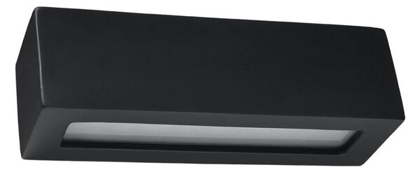 Sollux SL.0878 - Nástěnné svítidlo VEGA 1xE27/60W/230V černá