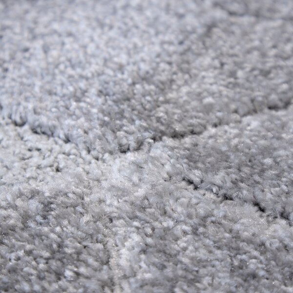 Angel Carpet, Kusový koberec Aurora 11 Grey, 60x110, šedá, kancelář