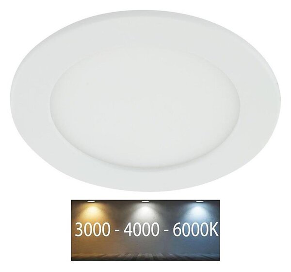 LED Koupelnové podhledové svítidlo LED/12W/230V 3000/4000/6000K IP44