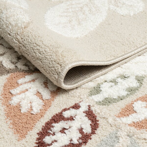 Angel Carpet, Kusový koberec Aurora 25 Beige, 60x110, béžová, kancelář
