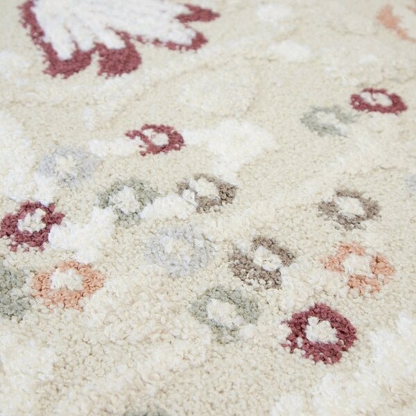 Angel Carpet, Kusový koberec Aurora 25 Beige, 60x110, béžová, kancelář