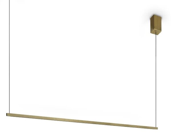 Ideal Lux Závěsné LED svítidlo ESSENCE SQUARE, d.115cm, 20W Barva: Černá