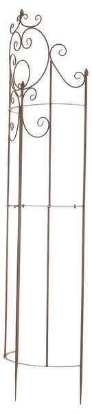 Mřížka na růže GS22699 - 200 x 52,5 x 23 cm - Hnědá antik