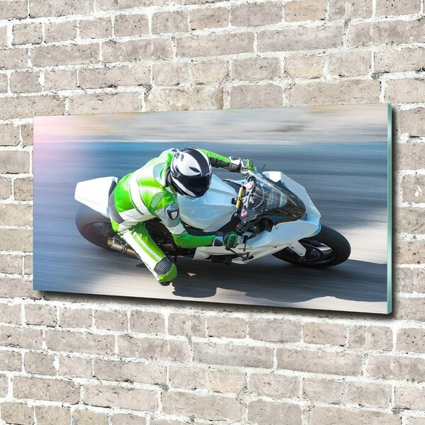 Foto obraz sklo tvrzené Motorkářský závod osh-114562284