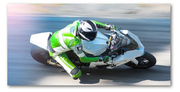 Foto obraz sklo tvrzené Motorkářský závod osh-114562284