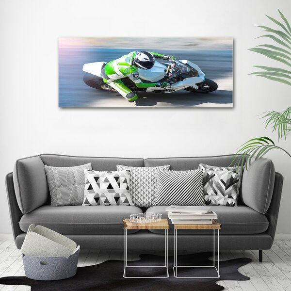 Foto obraz sklo tvrzené Motorkářský závod osh-114562284