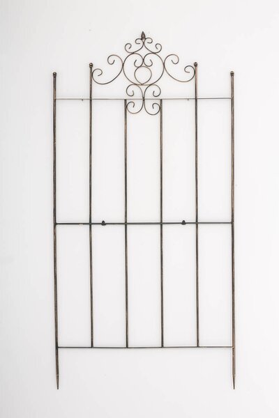 Mřížka na popínavé rostliny Paula - 180 x 85,5 cm - Bronzová