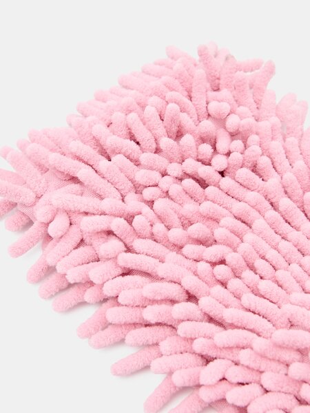 Sinsay - Mop s teleskopickou tyčí s květinovým vzorem - pastelová růžová