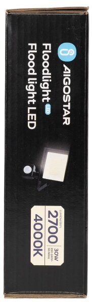 Aigostar - LED Reflektor se senzorem LED/30W/230V 4000K IP65