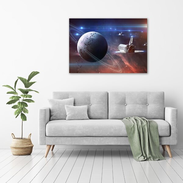 Moderní obraz canvas na rámu Vesmírná loď oc-115591657