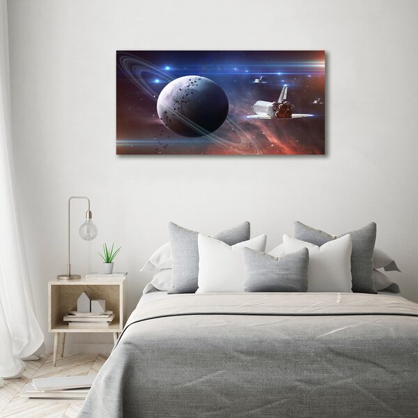 Moderní obraz canvas na rámu Vesmírná loď oc-115591657