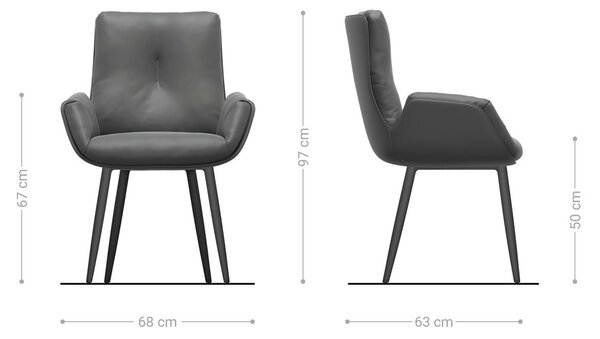 DELIFE Jídelní židle Clea-Flex bouclé měkký béžová 4-nohá zúžená černá