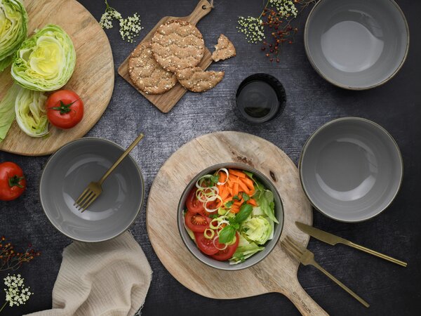 SADA MISEK kamenina keramika 17,5 cm Creatable - Sada misek, Online Only