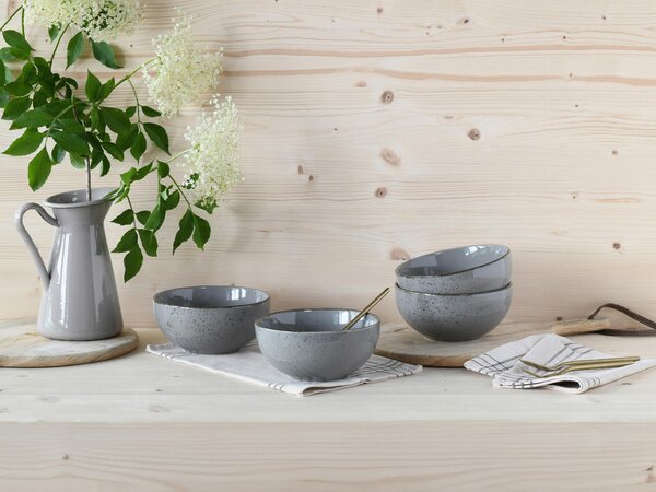 SADA MISEK kamenina keramika 17,5 cm Creatable - Sada misek, Online Only