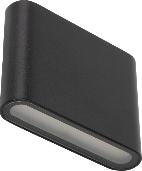 LED Venkovní nástěnné svítidlo ARWENA 2xLED/3W/230V IP54 černá