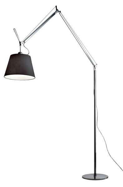 Stojací Lampa Artemide, stmívatelné, Metalická, Obývací pokoj, Hliník