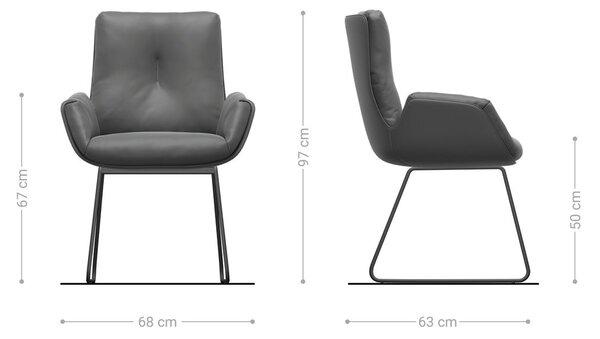 DELIFE Jídelní židle Clea-Flex bouclé měkký béžová tenká podnož černá