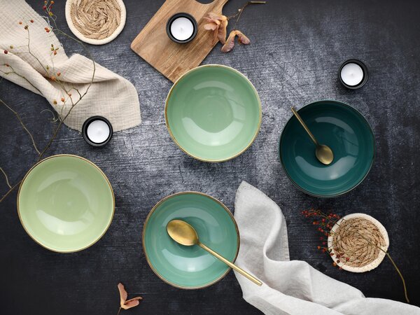SADA MISEK kamenina keramika 16,5 cm Creatable - Sada misek, Online Only