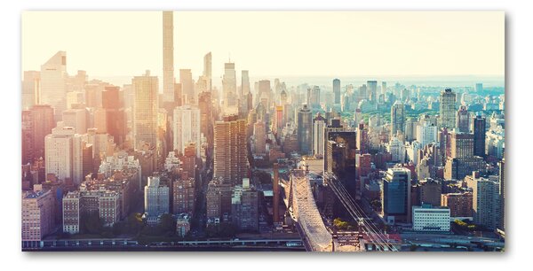 Foto obraz fotografie na skle New York ptačí pohled osh-117684952