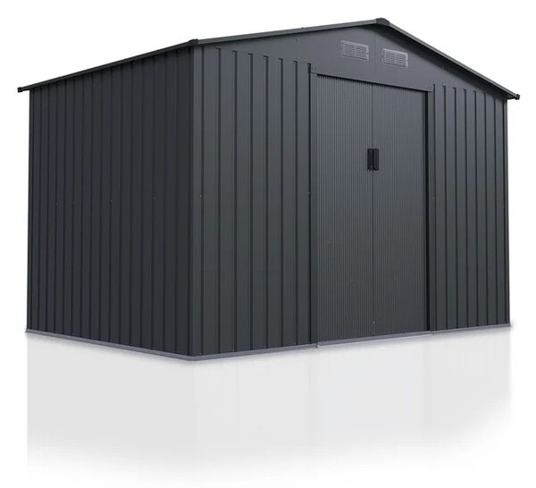Juskys Zahradní domek XL 280x196x190 cm - antracit