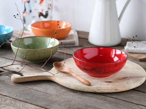 SADA SERVÍROVACÍCH MISEK kamenina keramika 16,5 cm Creatable - Kolekce nádobí, Online Only