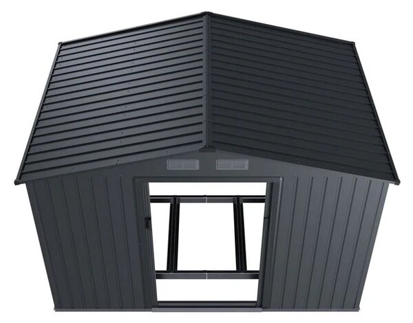 Juskys Zahradní domek XL 280x196x190 cm - antracit