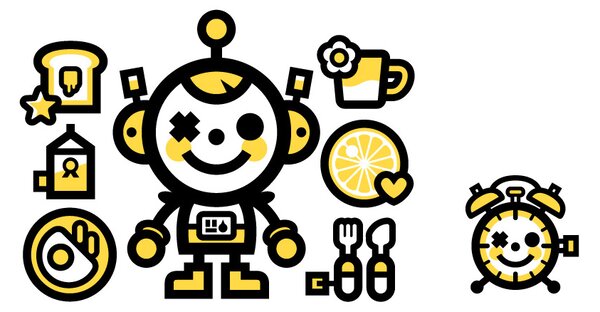 FUGU Morning Babybot Barva: černá 070, Druhá barva: žlutá 025