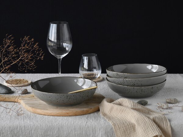 SADA MISEK kamenina keramika 22,5 cm Creatable - Sada misek, Online Only