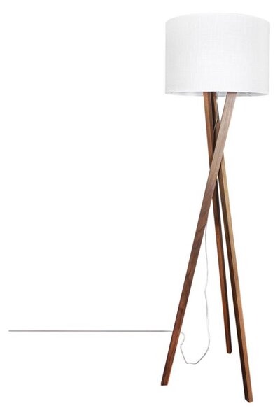 ByRydens 4100020-6003 - Stojací lampa VEGA 1xE27/5W/230V hnědá