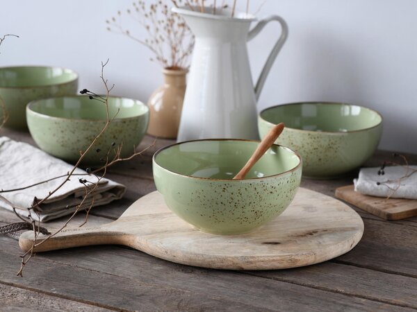 SADA MISEK kamenina keramika 17,5 cm Creatable - Sada misek, Online Only