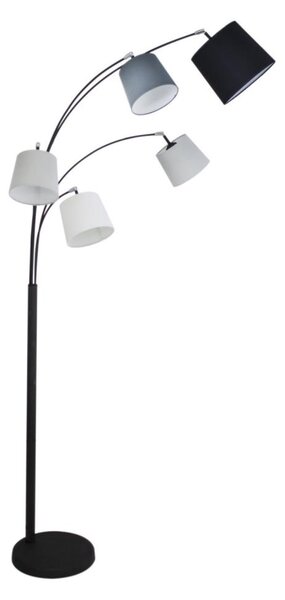 ByRydens 4100440-4007 - Stojací lampa FOGGY 5xE14/5W/230V