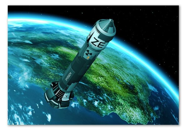 Foto-obraz fotografie na skle Nukleární raketa osh-117834494